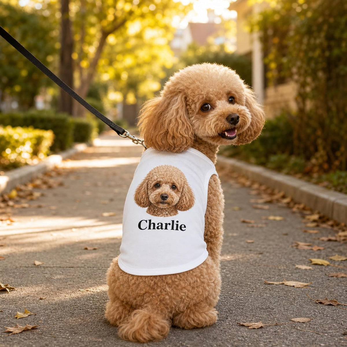 Custom Dog Shirt with Photo, Name, Text or Logo