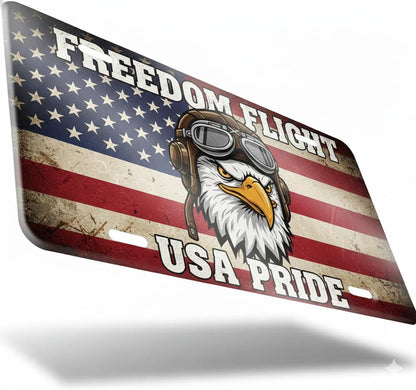 Personalized Front License Plate – UV Printed Metal Vanity Tag, 6x12 in