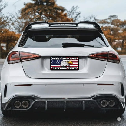 Personalized Front License Plate – UV Printed Metal Vanity Tag, 6x12 in