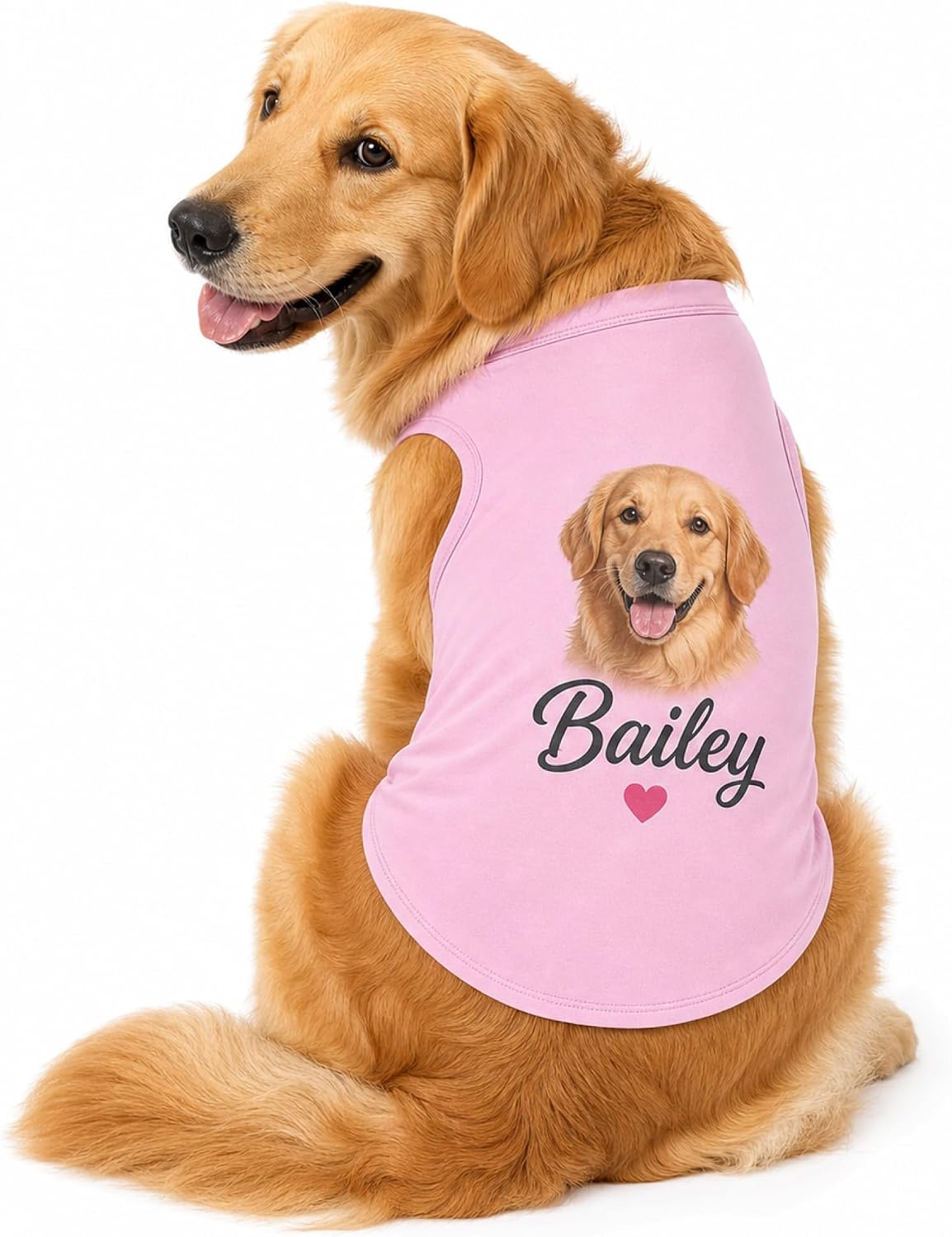 Personalized Dog Shirt for Birthdays and Pet Families