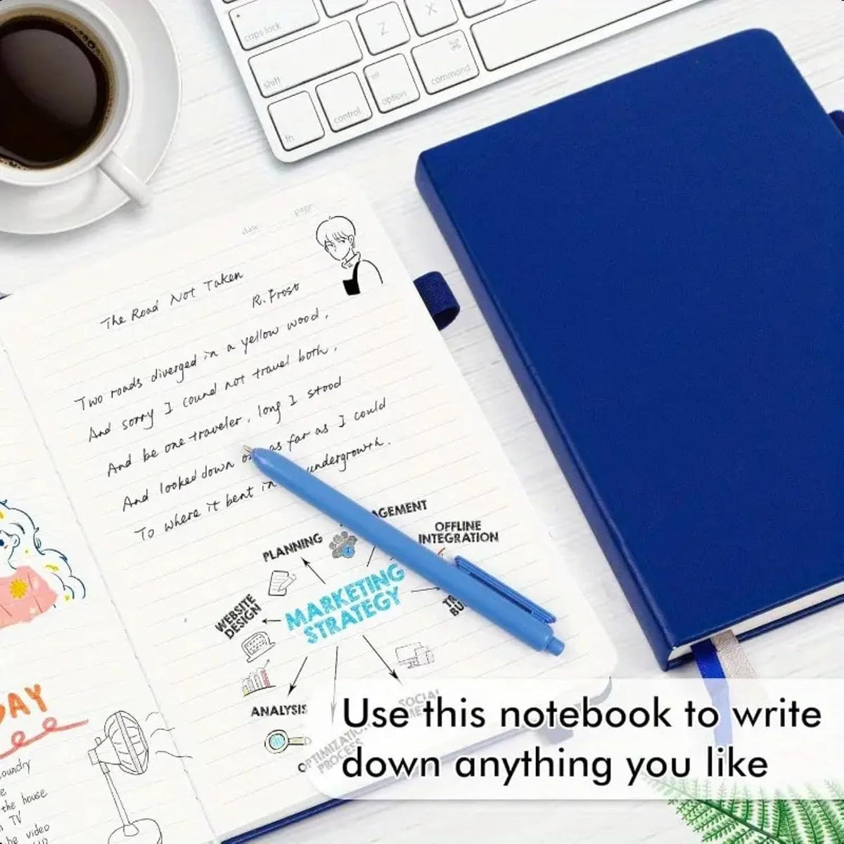 Custom Notebook Journal – Personalized with Logo, Text or Image, 192 Pages