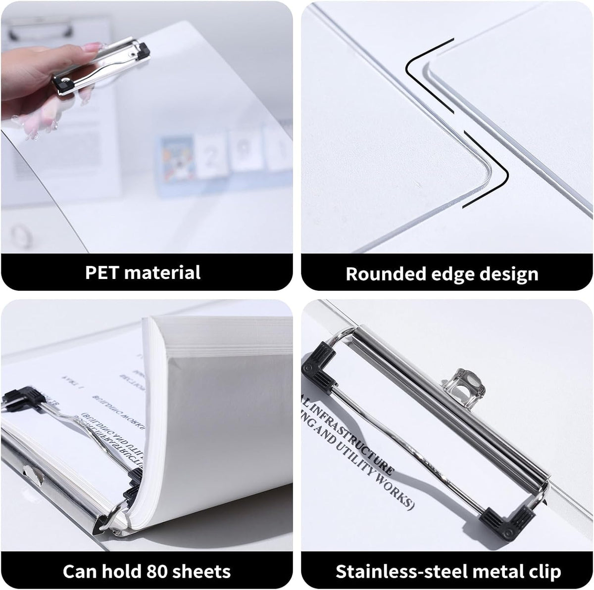 Personalized Clipboard – Custom Photo, Text or Logo A4 Clipboard