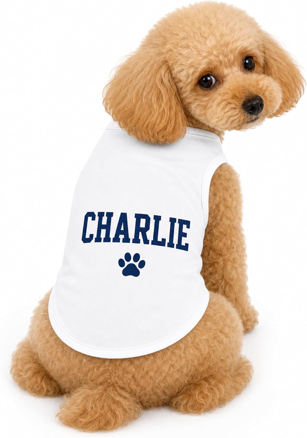Custom Dog Shirt with Photo, Name, Text or Logo